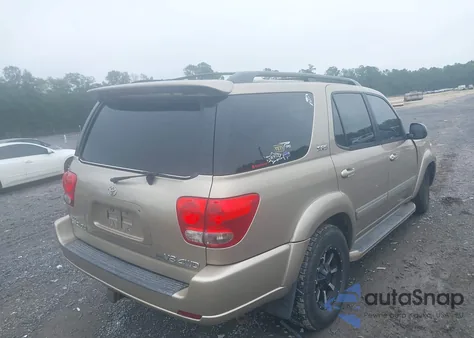 2005 Toyota Sequoia Sr5 V8 z USA, uszkodzony, nr VIN 5TDBT44A45S236875